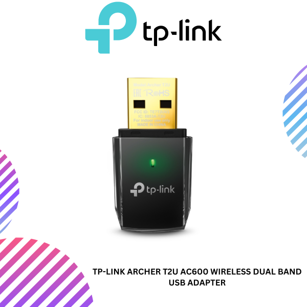 TP-LINK Archer T2U AC600 Wireless Dual Band USB Adapter