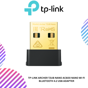 TP-Link Archer T2UB Nano AC600 Nano Wi-Fi Bluetooth 4.2 USB Adapter
