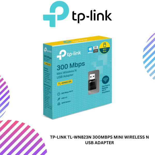 TP-LINK TL-WN823N 300Mbps Mini Wireless N USB Adapter