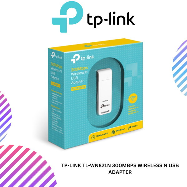 TP-Link TL-WN821N 300Mbps Wireless N USB Adapter