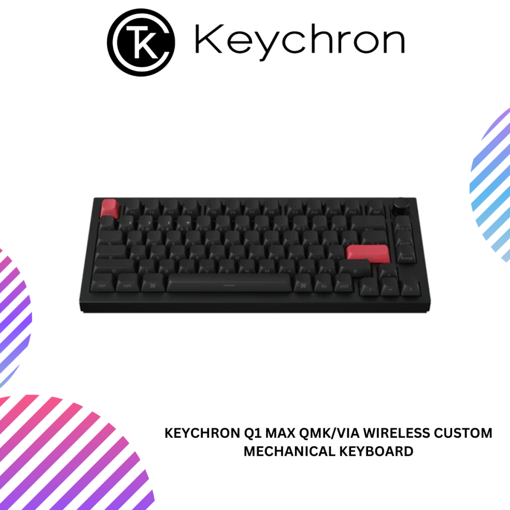 Intelli Keyboard Keychron Q1 Max QMK/VIA Wireless Custom Mechanical Keyboard – Intelli Ai