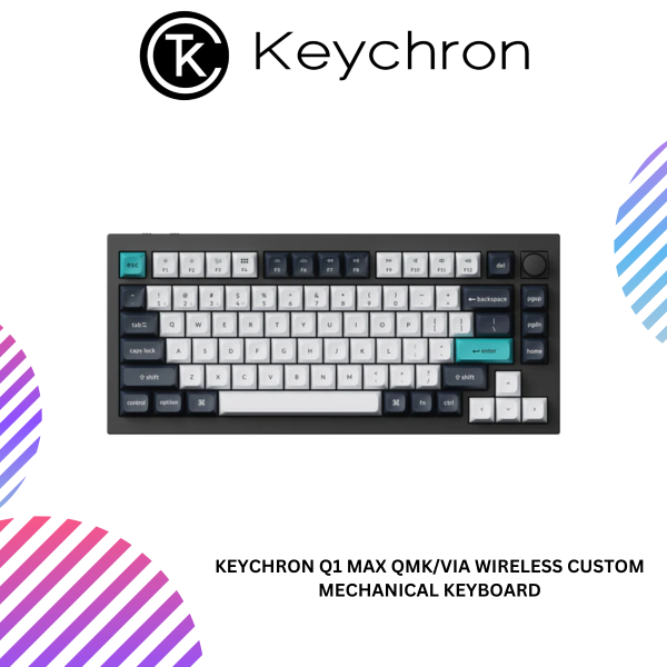 Keychron Q1 Max QMK/VIA Wireless Custom Mechanical Keyboard
