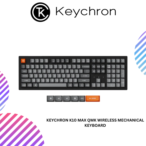 Keychron K10 Max QMK Wireless Mechanical Keyboard