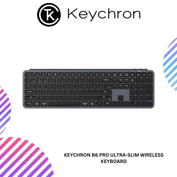 Keychron B6 Pro Ultra-Slim Wireless Keyboard