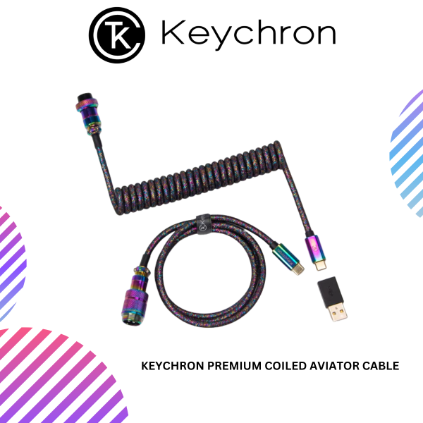 Keychron Premium Coiled Aviator Cable