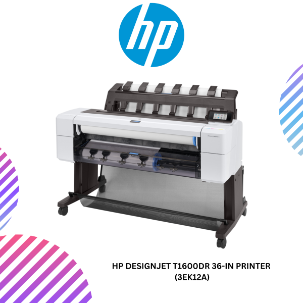 HP DesignJet T1600dr 36-in Printer (3EK12A)