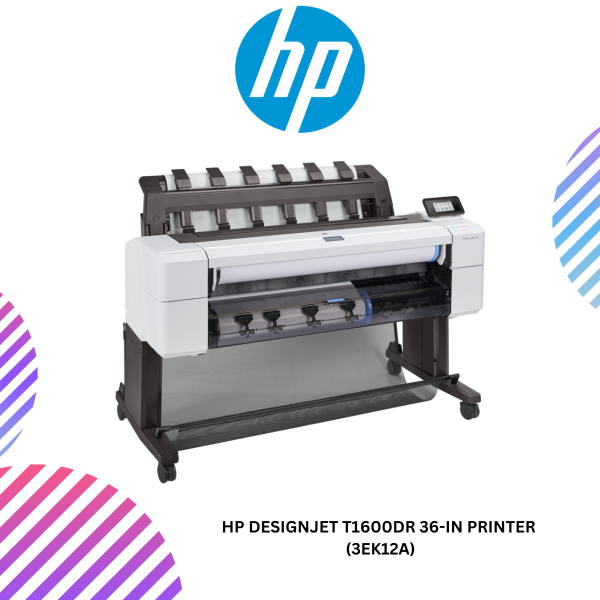 HP DesignJet T1600dr 36-in Printer (3EK12A)