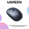 UGREEN WIRELESS SILENT MOUSE MU105 2.4G 3 BUTTON & 2400DPI RETAIL PACK