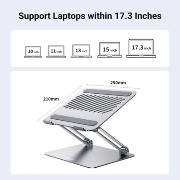 ang-copy-2025-03-20T144622.093.png UGREEN LAPTOP STAND ADJUSTABLE ALUMINUM ALLOY