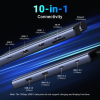 UGREEN USB-C DOCKING TO 1*USB 3.2 A+1*USB3.0A+2*USB-C 3.2+2*HDMI+1*RJ45 GIGABIT+TF/SD SLOT,PD(10IN1)