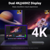 UGREEN USB-C TO 2*USB-A 3.1+USB-C 3.1+2*HDMI+2*DP+RJ45 GIGABIT+PD(100W) 4K@60HZ