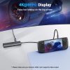 UGREEN USB-C 3.1 7IN1 DOCKING HDMI 4K@30HZ+2*USB-A 3.0+USB-C 3.1+SD&TF+PD ALUMINUM CASE