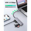 UGREEN USB-C 3.0 TO 4-PORT USB 3.0 HUB + USB-C POWER SUPPLY