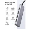 UGREEN USB-C 3.0 TO 4-PORT USB 3.0 HUB + USB-C POWER SUPPLY