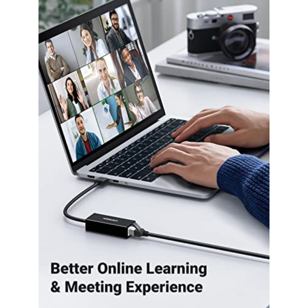 UGREEN USB 3.0 GIGABIT ETHERNET ADAPTER (BLACK)