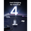 UGREEN NEXODE 100W 3C1A GAN FAST CHARGER + USB-C TO USB-C CABLE 100W 2M (SPACE GRAY)