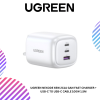 UGREEN NEXODE 65W 2C1A GAN FAST CHARGER + USB-C TO USB-C CABLE 100W 1.5M