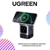 UGREEN UNO 2-IN-1 MAGNETIC WIRELESS CHARGING STATION 15W QI2