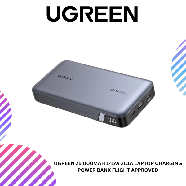 ang-copy-2025-03-22T120557.100.png UGREEN 25,000MAH 145W 2C1A LAPTOP CHARGING POWER BANK FLIGHT APPROVED