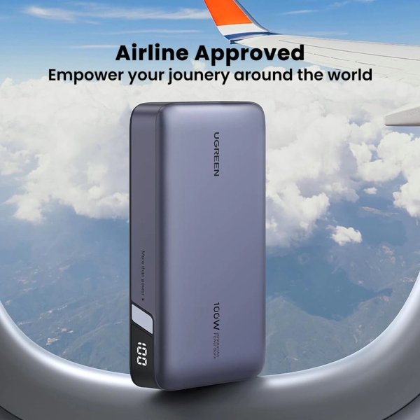 UGREEN 20,000MAH 100W 2C1A POWER BANK