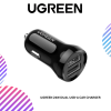 UGREEN 24W DUAL USB-A CAR CHARGER