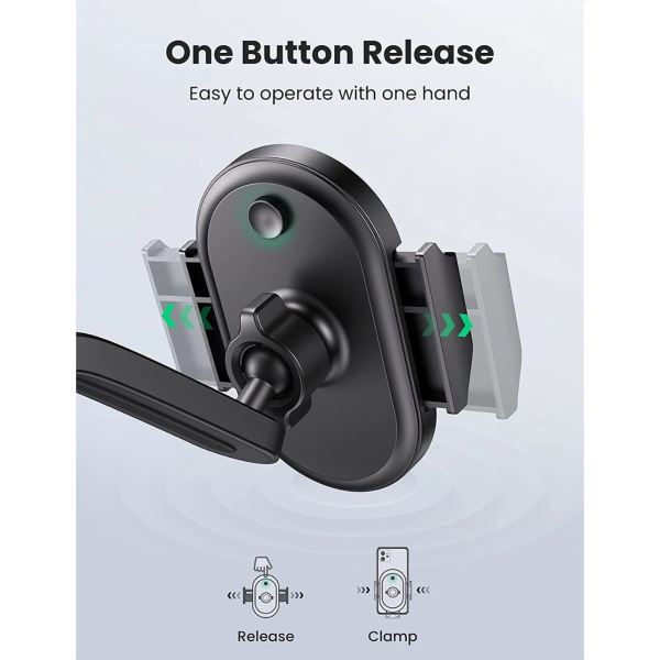 UGREEN WATERFALL-SHAPED SUCTION CUP PHONE MOUNT
