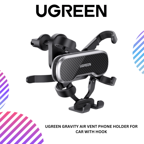 ang-copy-2025-03-24T144514.417.png UGREEN GRAVITY AIR VENT PHONE HOLDER FOR CAR WITH HOOK