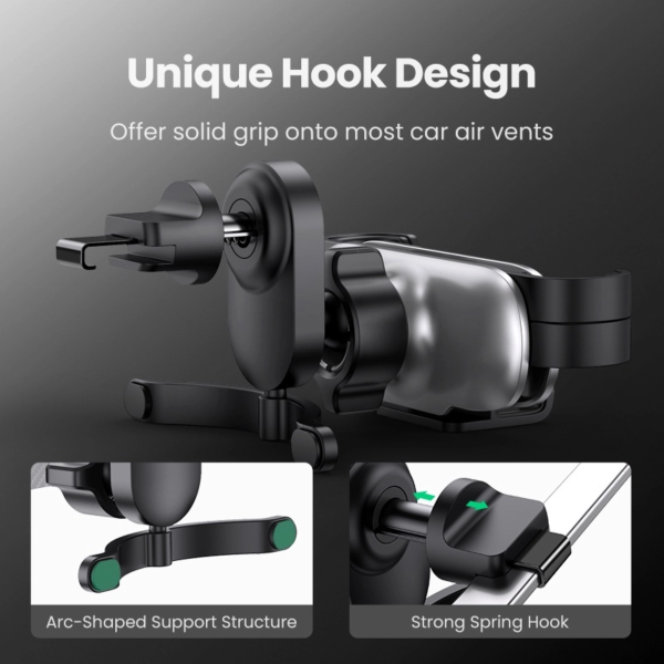 ang-copy-2025-03-24T144641.816.png UGREEN GRAVITY AIR VENT PHONE HOLDER FOR CAR WITH HOOK