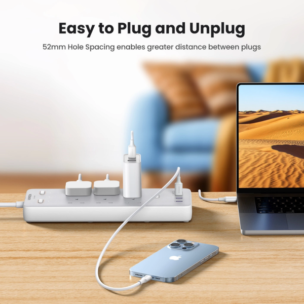 ang-copy-2025-03-25T094331.328.png UGREEN SURGE PROTECTOR POWER STRIP(6 AC Outlets + 65W 2A2C)