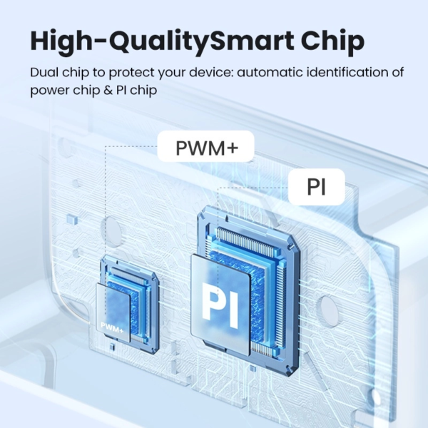 UGREEN DIGINEST POWER STRIP 2 AC OUTLETS + 30W 2A1C (WHITE)