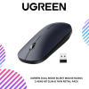 UGREEN DUAL MODE SILENT MOUSE MU001 2.4GHZ+BT SLIM & THIN RETAIL PACK