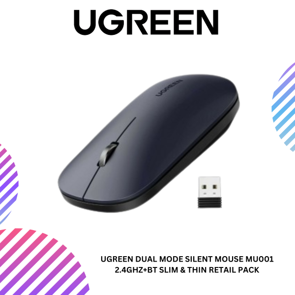 ang-copy-2025-03-25T103049.833.png UGREEN DUAL MODE SILENT MOUSE MU001 2.4GHZ+BT SLIM & THIN RETAIL PACK
