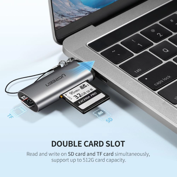 UGREEN USB-C 3.1 TF + SD CARD READER