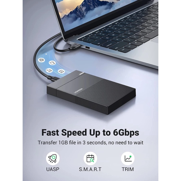 ang-copy-2025-03-25T115222.335.png UGREEN USB-A 3.0 TO 2.5" SATA HARD DRIVE ENCLOSURE 5GBPS DETACHABLE (BLACK)