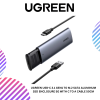 ang-copy-2025-03-25T152047.130.png UGREEN USB-C 3.1 GEN1 TO M.2 SATA ALUMINUM SSD ENCLOSURE 5G WITH C TO A CABLE 50CM