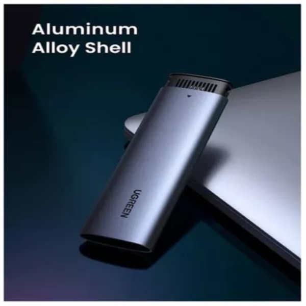 ang-copy-2025-03-25T152109.116.png UGREEN USB-C 3.1 GEN1 TO M.2 SATA ALUMINUM SSD ENCLOSURE 5G WITH C TO A CABLE 50CM