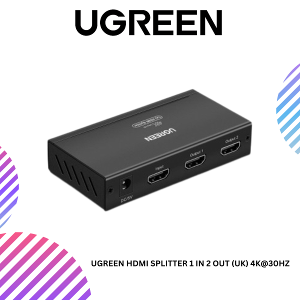 ang-copy-2025-03-25T171021.341.png UGREEN HDMI SPLITTER 1 IN 2 OUT (UK) 4K@30HZ