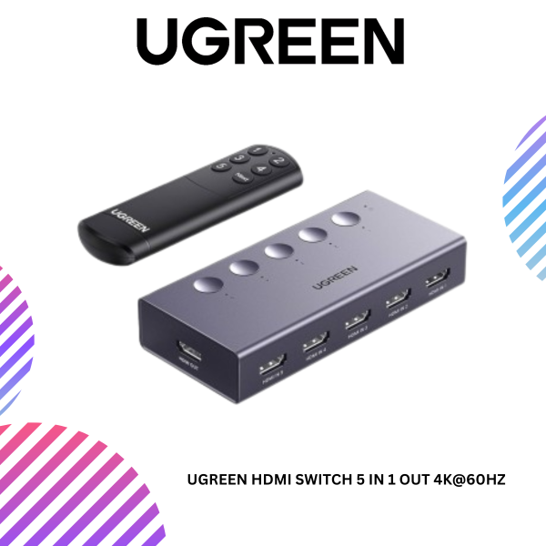 ang-copy-2025-03-26T095346.453.png UGREEN HDMI SWITCH 5 IN 1 OUT 4K@60HZ