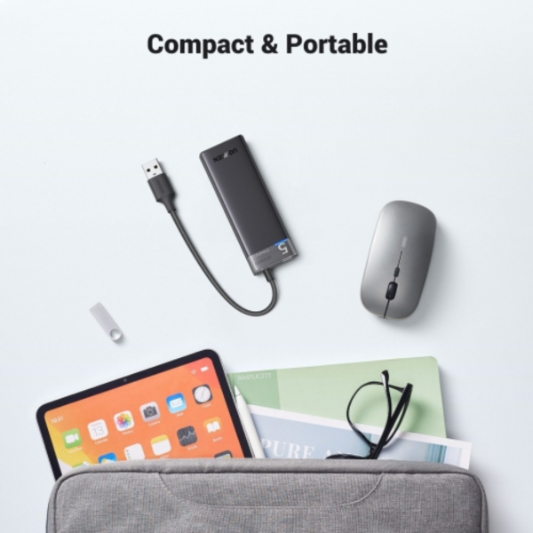 ang-copy-2025-03-26T111625.618.png UGREEN USB-A 3.2 HUB TO 4*USB-A 3.2 WITH USB-C POWER SUPPLY (GREY)
