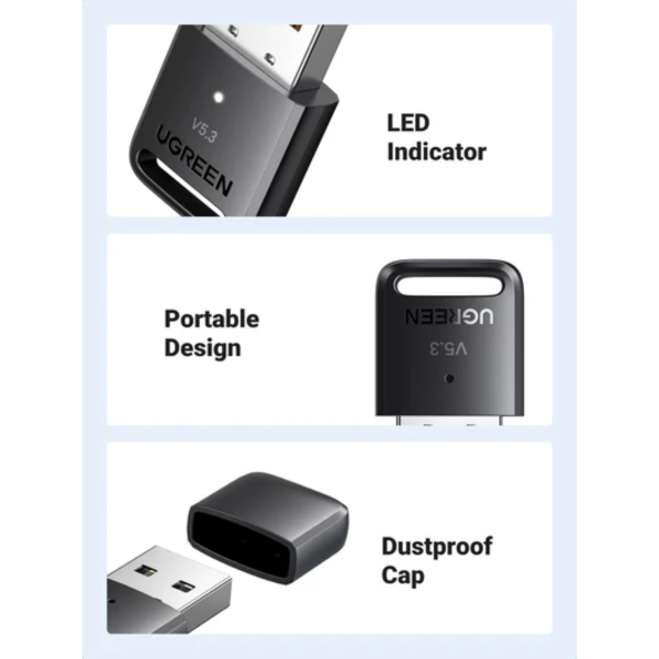 UGREEN USB-A BLUETOOTH 5.3 ADPATER