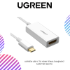 UGREEN USB-C TO HDMI FEMALE 4K@30HZ ADAPTER (WHITE)