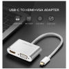 UGREEN USB-C TO HDMI+VGA Converter With PD ALUMINUM CASE