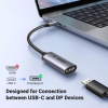 UGREEN USB-C TO DP 1.4 FEMALE CONVERTER 8K@60HZ/4K@120HZ