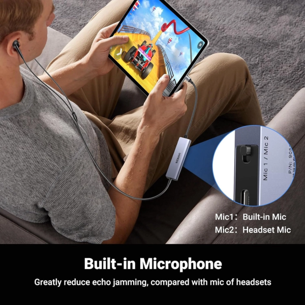 UGREEN USB-C TO 3.5MM AUDIO ADAPTER WITH PD