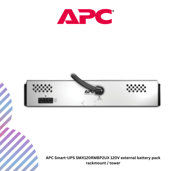 APC Smart-UPS SMX120RMBP2UX 120V external battery pack rackmount / tower