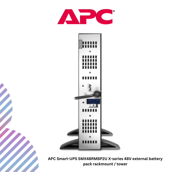 APC Smart-UPS SMX48RMBP2U X-series 48V external battery pack rackmount / tower