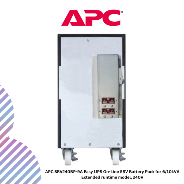 APC SRV240BP-9A Easy UPS On-Line SRV Battery Pack for 6/10kVA Extended runtime model, 240V