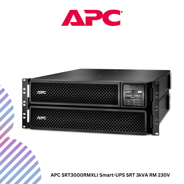 inc-23-1-3.png APC SRT3000RMXLI Smart-UPS SRT 3kVA RM 230V