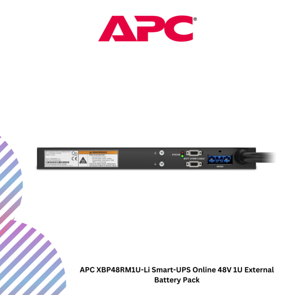 APC XBP48RM1U-LI Smart-UPS Online 48V 1U External Battery Pack