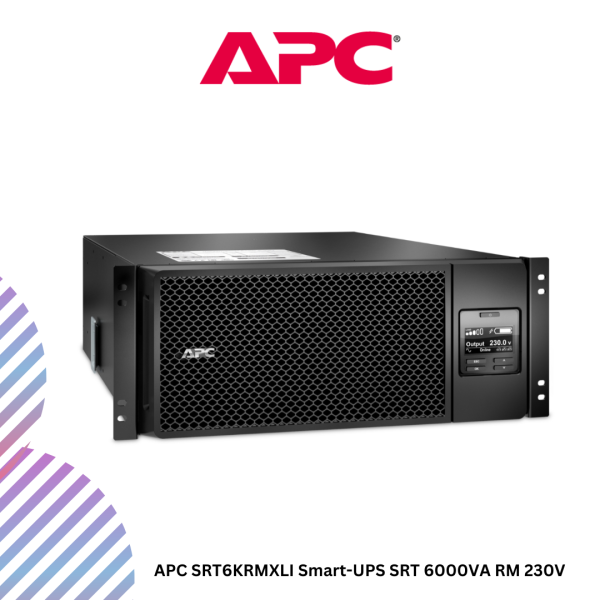 inc-24-51.png APC SRT6KRMXLI Smart-UPS SRT 6000VA RM 230V